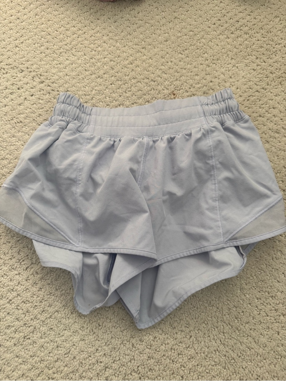 Light Blue Lululemon shorts